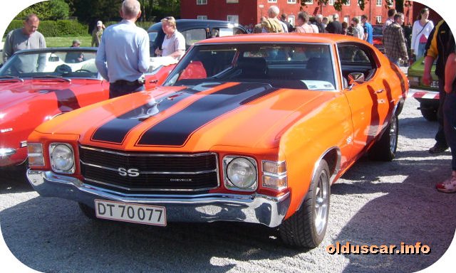 1971 Chevrolet Chevelle SS Hardtop Coupe front